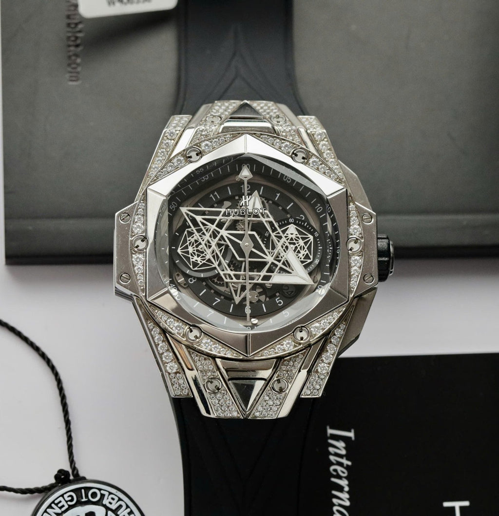 Hublot Big Bang Sang Bleu II Watch Black 44mm