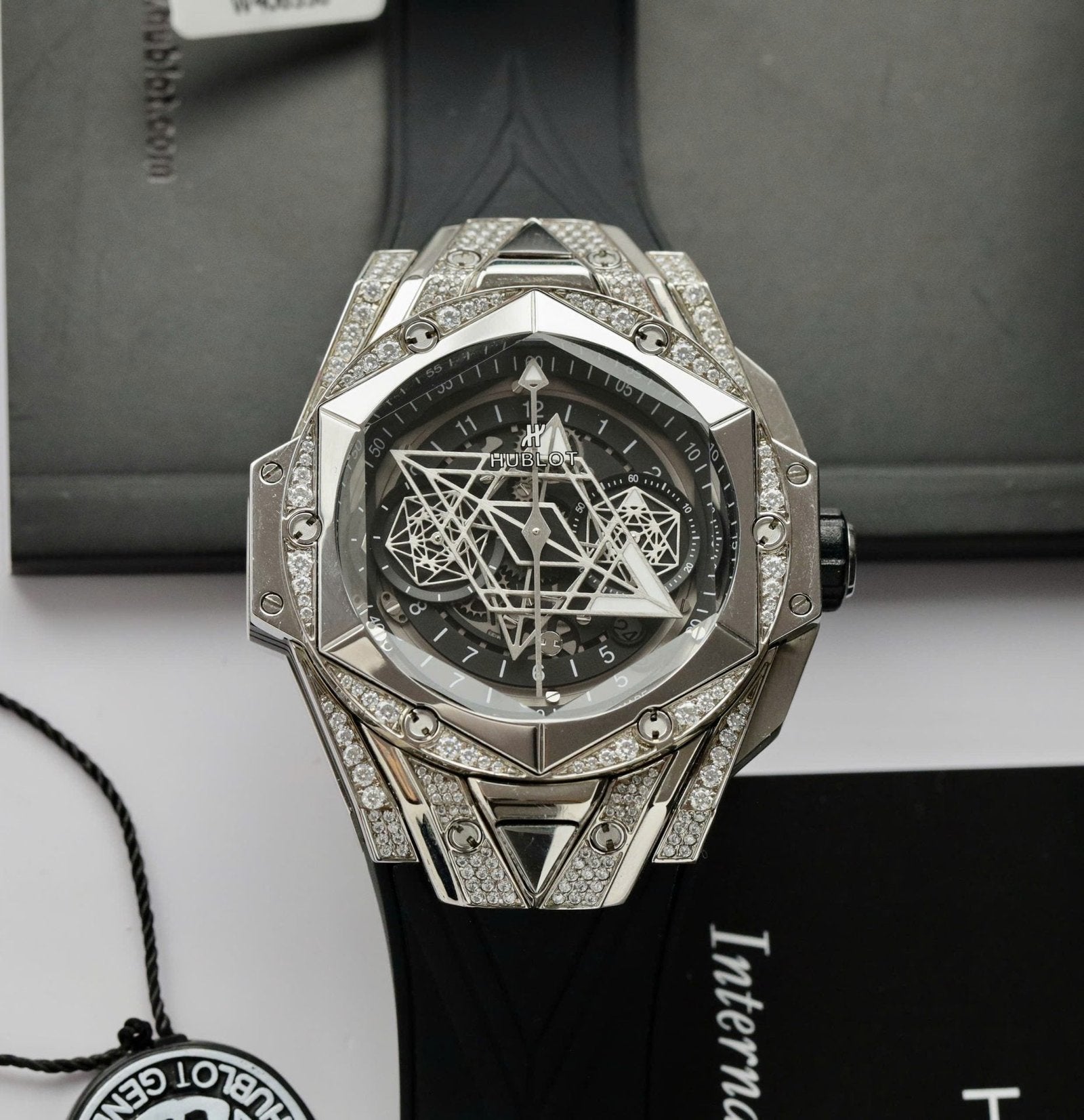 Hublot Big Bang Sang Bleu II Watch Black 44mm