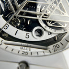 Hublot Big Bang Sang Bleu Watch White Ceramic Rubber Strap 45mm