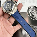 Hublot Watch Big Bang Sang Bleu II Titanium Blue Dial 45mm