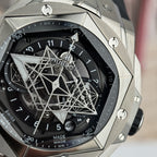 Hublot  Watch Big Bang Sang Bleu II Titanium Black Dial 45mm