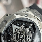 Hublot  Watch Big Bang Sang Bleu II Titanium Black Dial 45mm