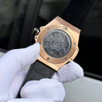 Hublot Big Bang Sang Bleu King Gold  Watch Diamond 44mm