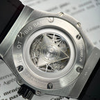 Hublot Big Bang Sang Bleu Watch With Diamonds 45mm