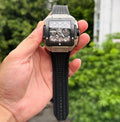 Hublot Watch Big Bang Square Titanium Rubber Strap 42mm