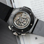 Hublot Big Bang Titanium Black Watch Rubber Strap 42mm