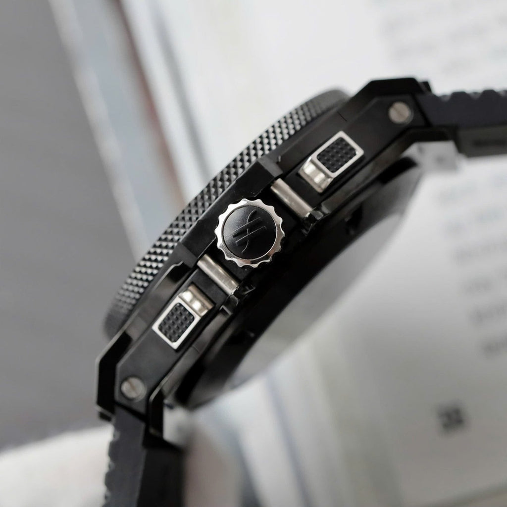 Hublot Big Bang Titanium Black Watch Rubber Strap 42mm