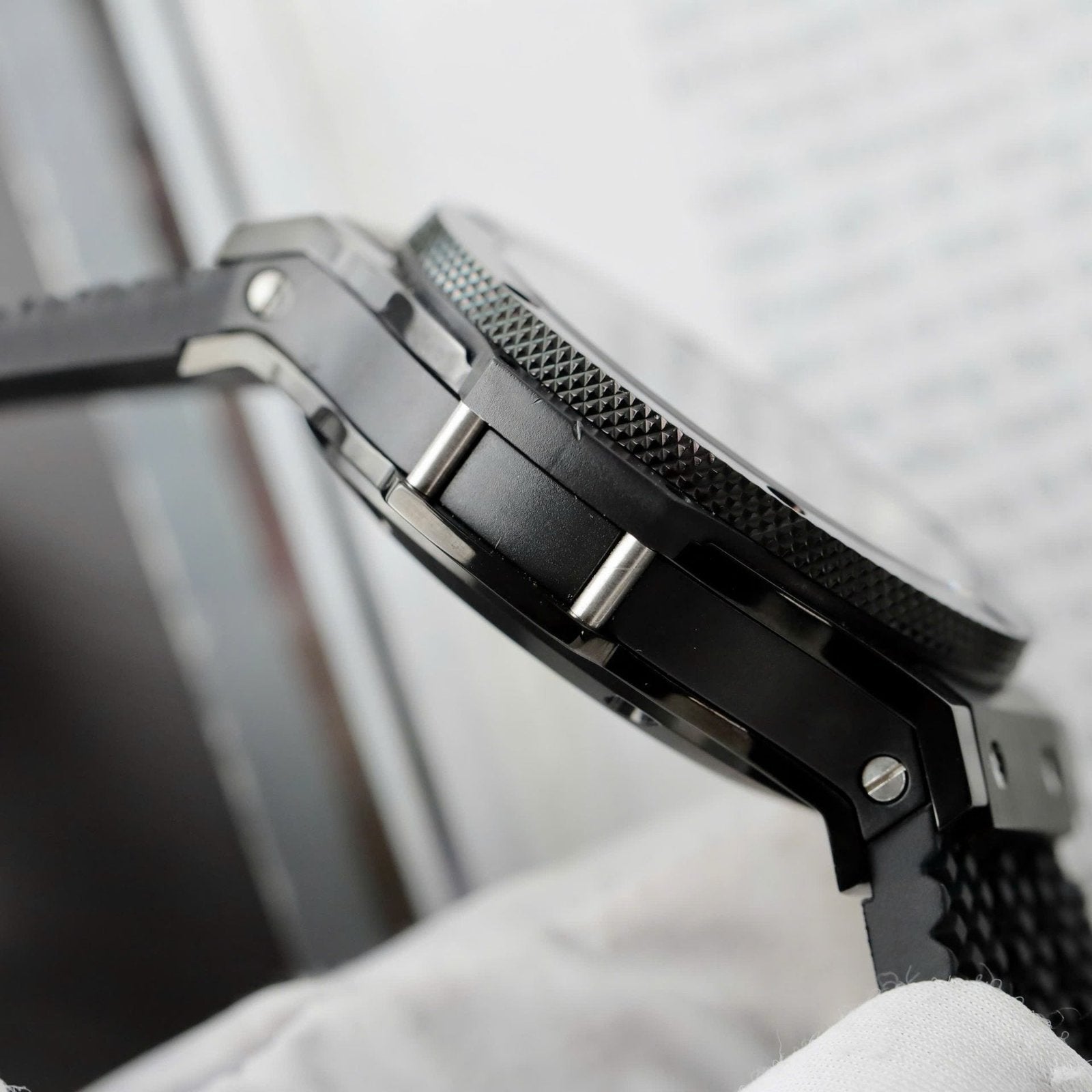 Hublot Big Bang Titanium Black Watch Rubber Strap 42mm