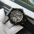 Hublot Big Bang Titanium Black Watch Rubber Strap 42mm