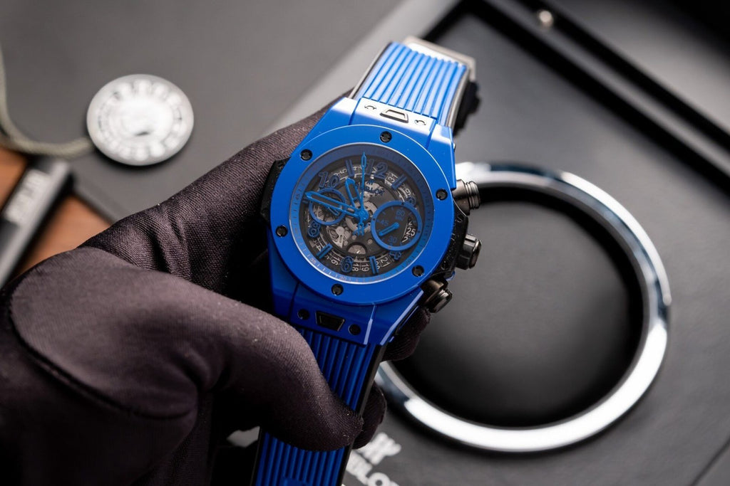 Hublot  Watch Big Bang Unico Ceramic Blue 42mm