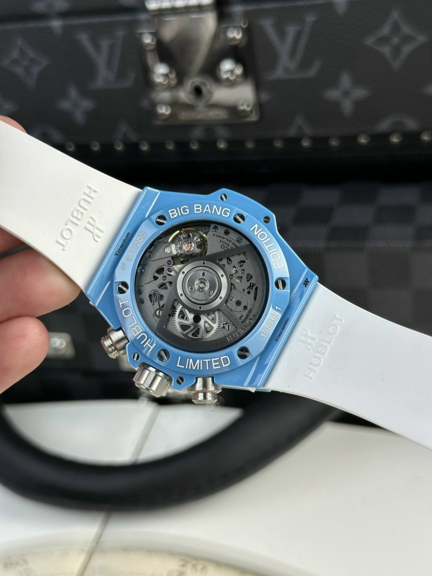 Hublot Watch Big Bang Unico Ceramic Sky Blue 42mm