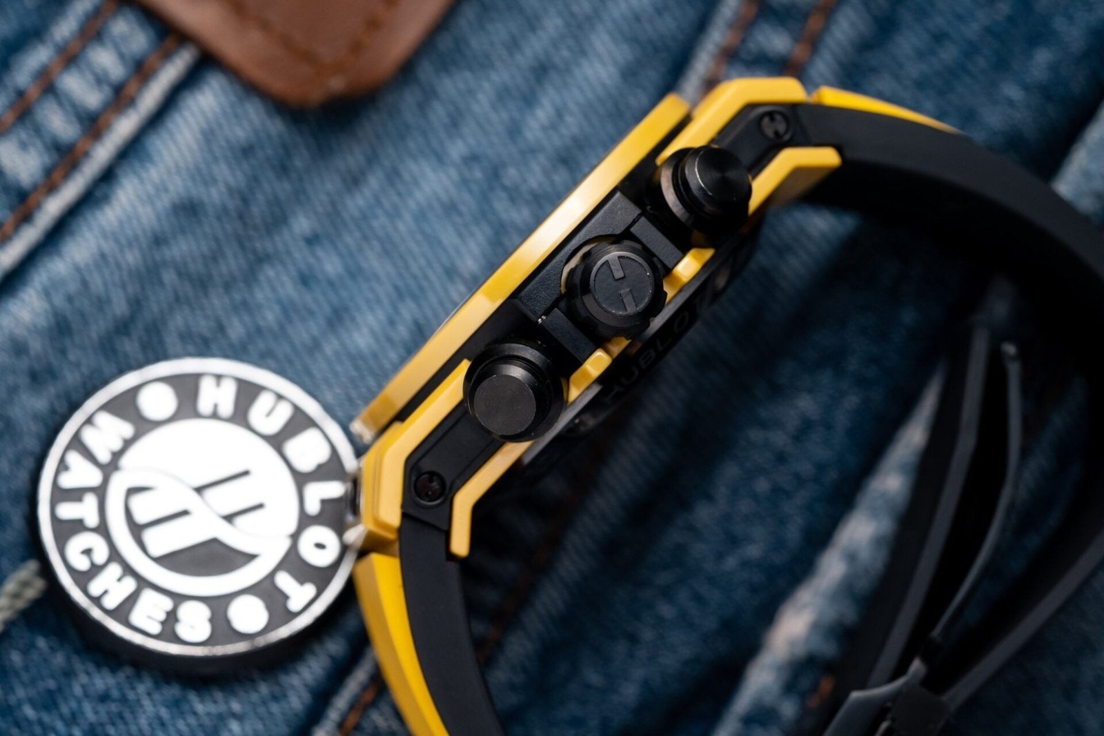 Hublot Big Bang Unico Ceramic Yellow Watch 42mm