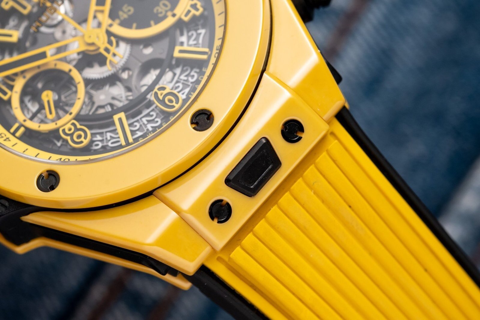 Hublot Big Bang Unico Ceramic Yellow Watch 42mm