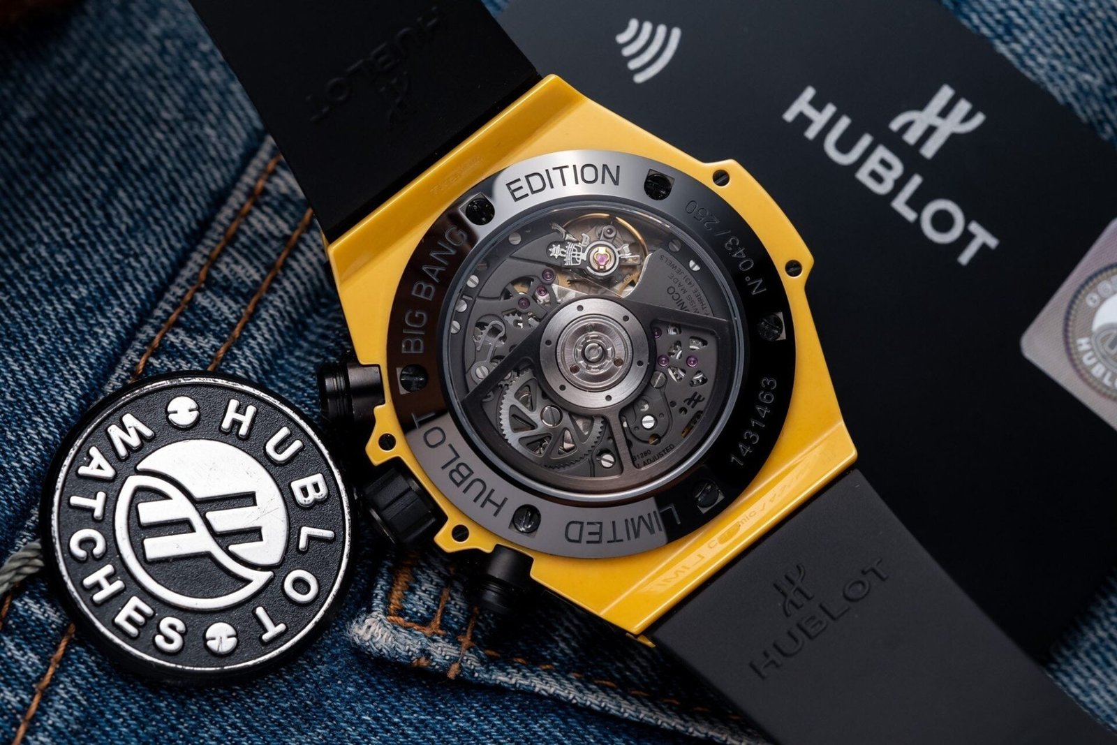 Hublot Big Bang Unico Ceramic Yellow Watch 42mm