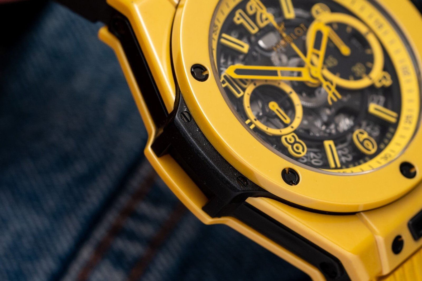Hublot Big Bang Unico Ceramic Yellow Watch 42mm