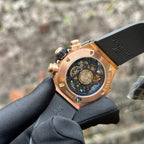Hublot Watch Big Bang Unico King Gold Blue Ceramic Benzel 44mm