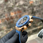 Hublot Watch Big Bang Unico King Gold Blue Ceramic Benzel 44mm