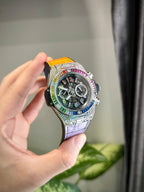 Hublot Big Bang Unico Rainbow Titanium Watch 45mm