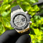 Hublot Big Bang Unico  Watch Black Rubber Strap 44mm