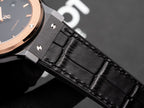 Hublot Classic Fusion Ceramic Demi Rose Watch Leather Strap 42mm