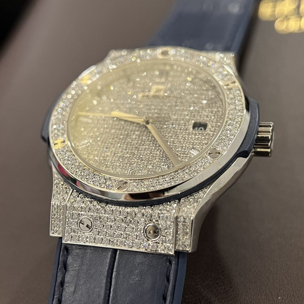 Hublot Watch Classic Fusion Natural Diamonds 42mm