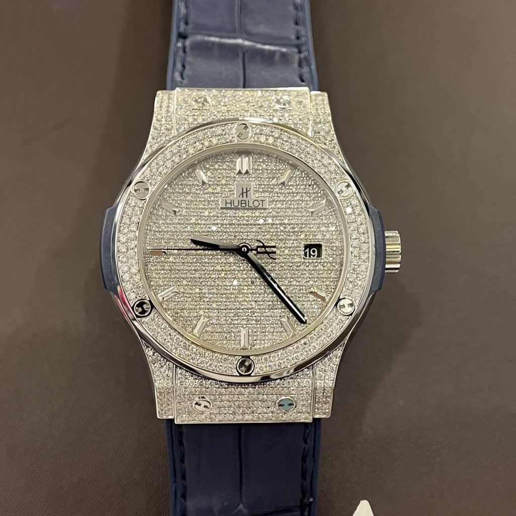 Hublot Watch Classic Fusion Natural Diamonds 42mm