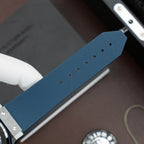Hublot Classic Fusion Ceramic  Watch Blue Dial Rubber Strap 42mm