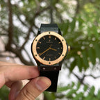 Hublot Classic Fusion Ceramic Demi Gold Watch 42mm