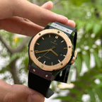 Hublot Classic Fusion Ceramic Demi Gold Watch 42mm