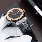 Hublot Classic Fusion Ceramic King Gold  Watch Movement SW300 Swiss Made 42mm