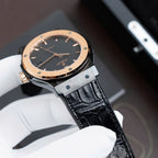 Hublot Classic Fusion Ceramic King Gold  Watch Movement SW300 Swiss Made 42mm