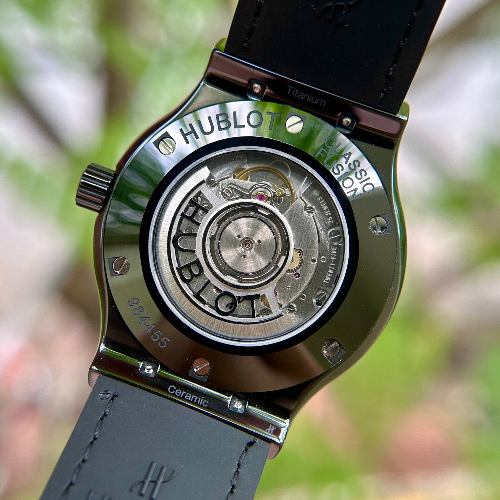 Hublot Classic Fusion Ceramic Carbon Dial  Watch 42mm