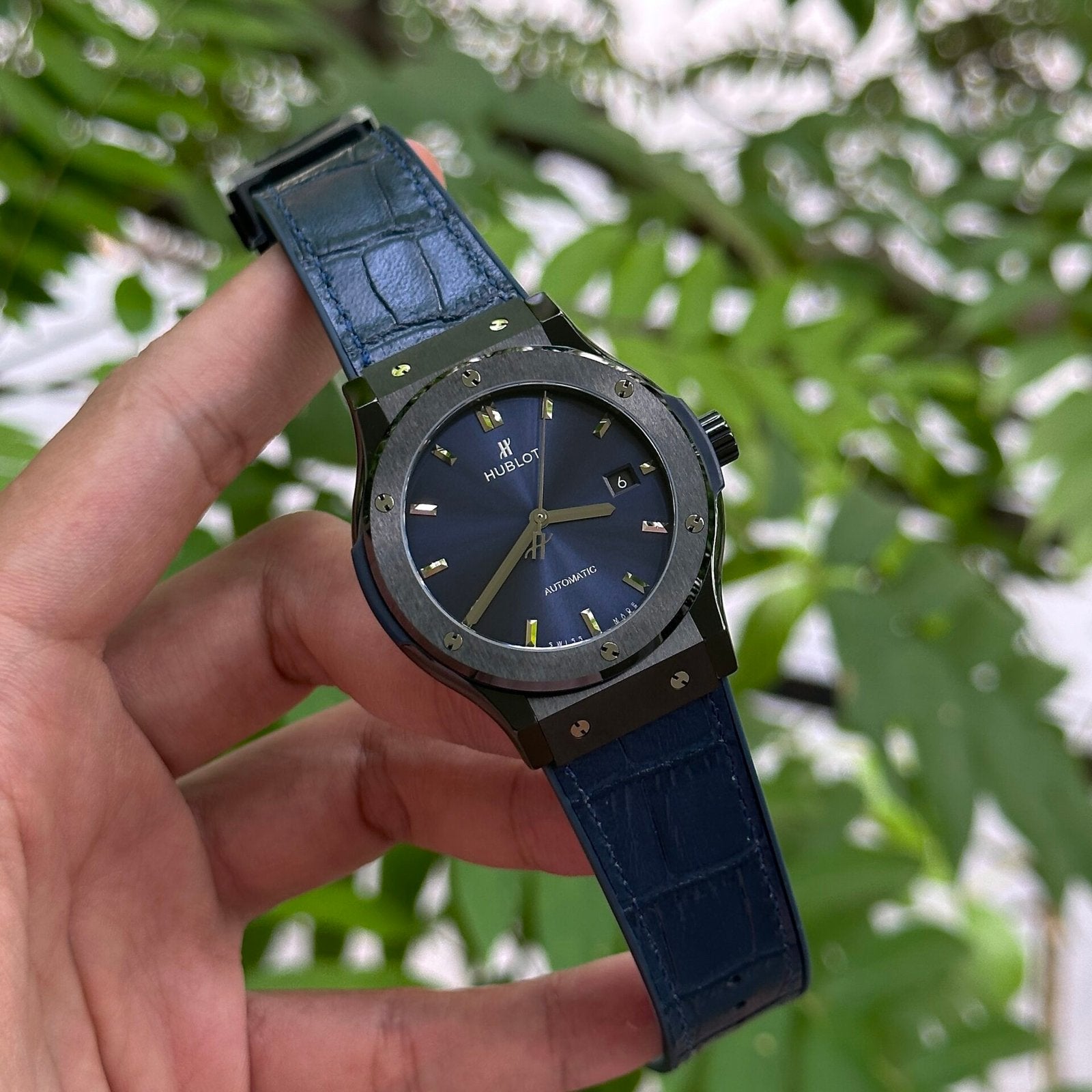Hublot Classic Fusion Ceramic Blue Watch 42mm