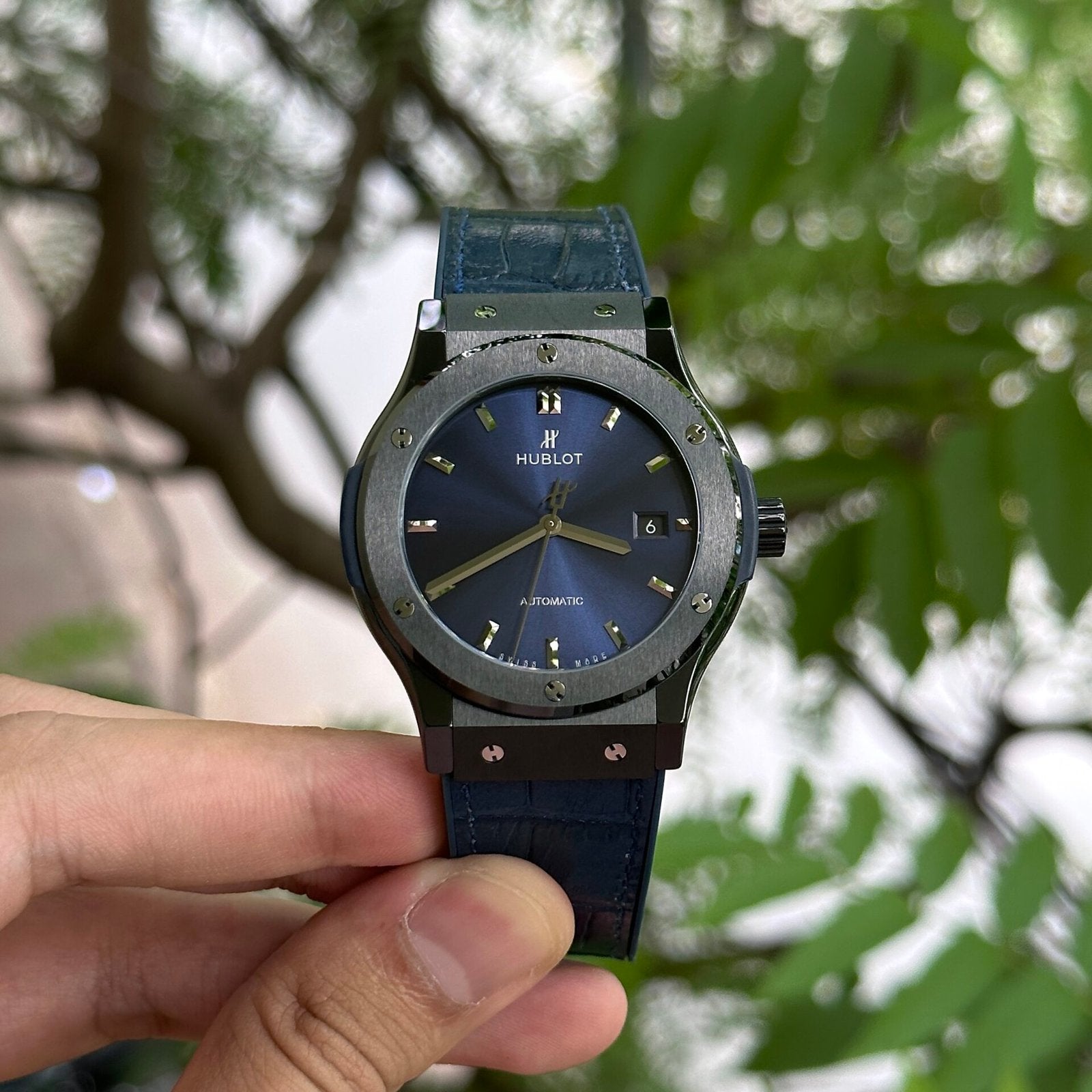 Hublot Classic Fusion Ceramic Blue Watch 42mm