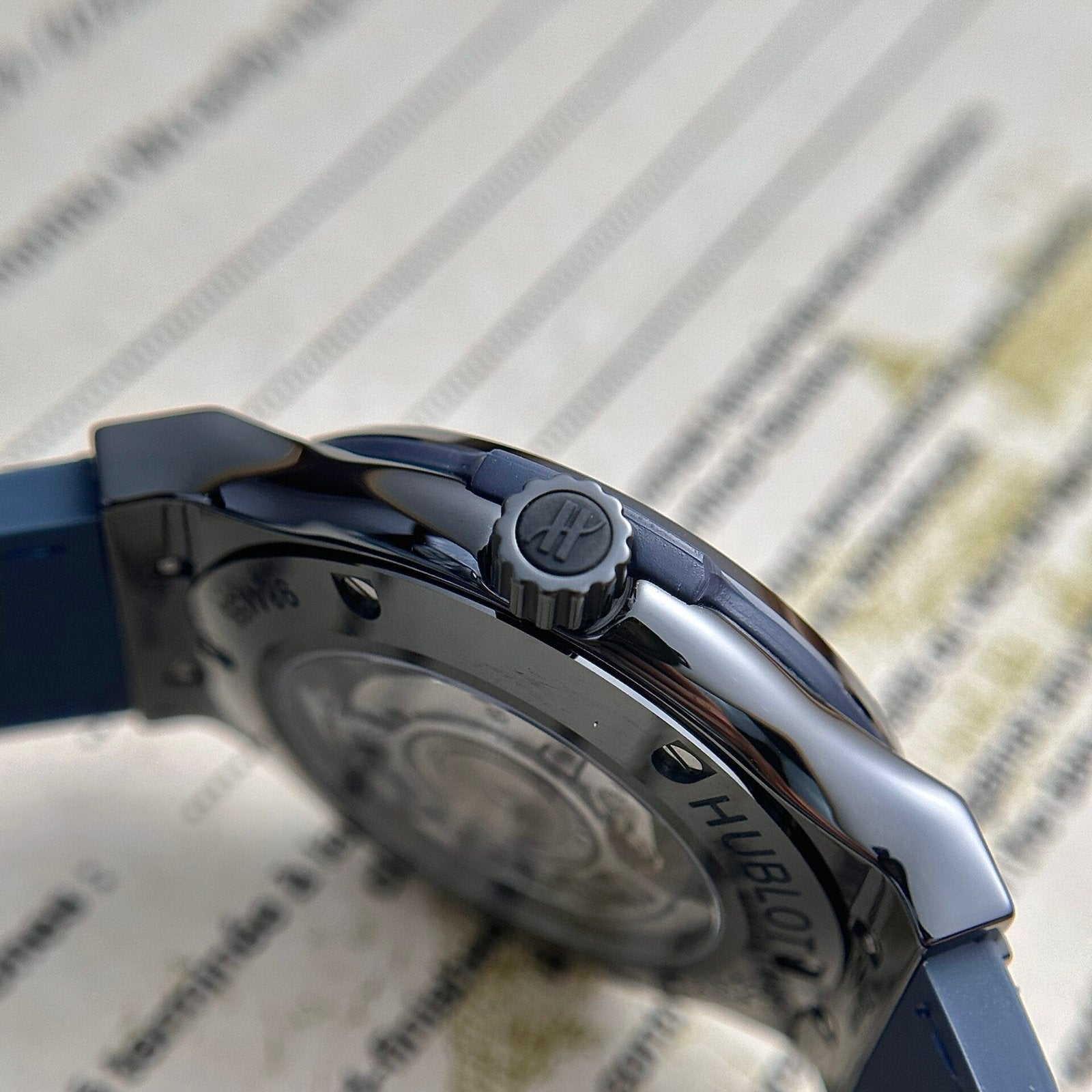 Hublot Classic Fusion Ceramic Blue Watch 42mm