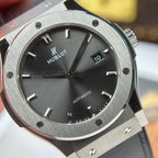 Hublot Classic Fusion Gray Watch Weight 84 Grams Super Light  42mm
