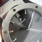 Hublot Classic Fusion Gray Watch Weight 84 Grams Super Light  42mm
