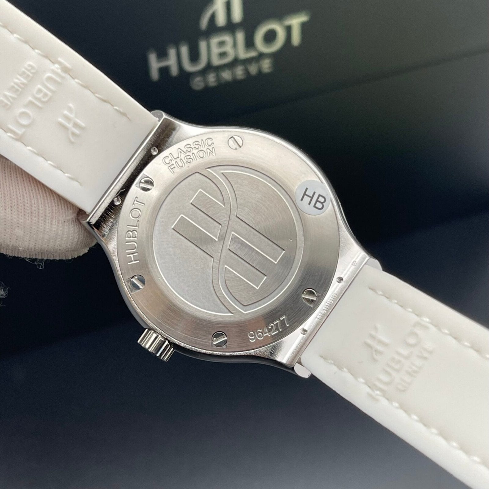 Hublot Watch Classic Fusion Womens White Dial 33mm