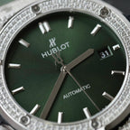 Hublot Classic Fusion Watch Green Dial 42mm