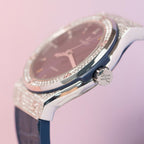 Hublot Watch Classic Fusion Full Natural Diamond Blue Dial 42mm
