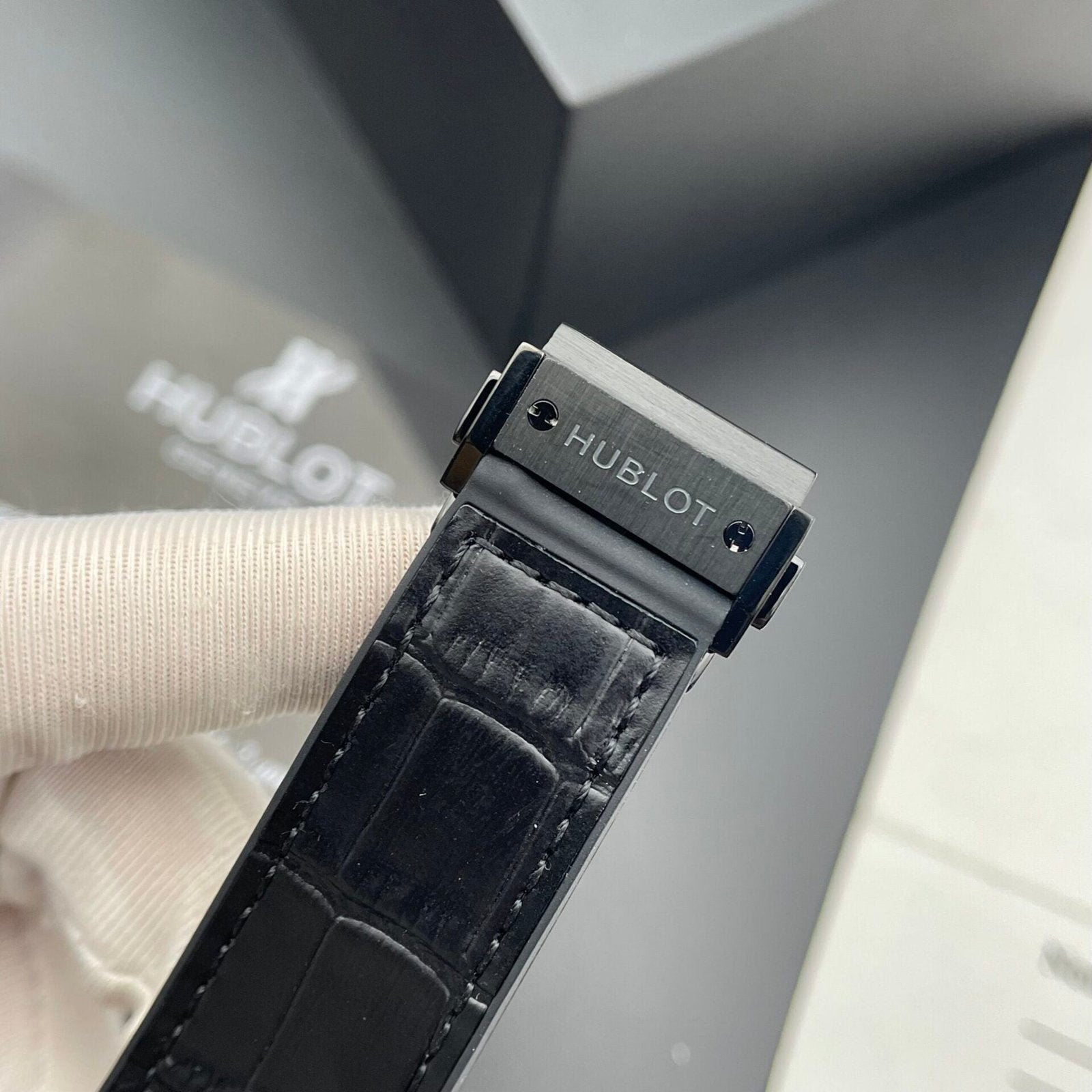 Hublot Classic Fusion Ceramic  Watch Black Dial 42mm