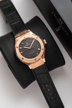 Hublot Classic Fusion King Gold Black  Watch 38mm