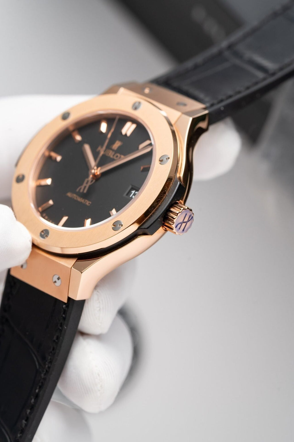 Hublot Classic Fusion King Gold Black  Watch 38mm