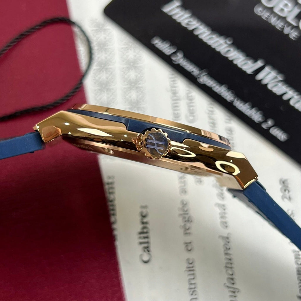 Hublot Watch Classic Fusion King Gold Blue Dial 42mm