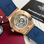Hublot Watch Classic Fusion King Gold Blue Dial 42mm