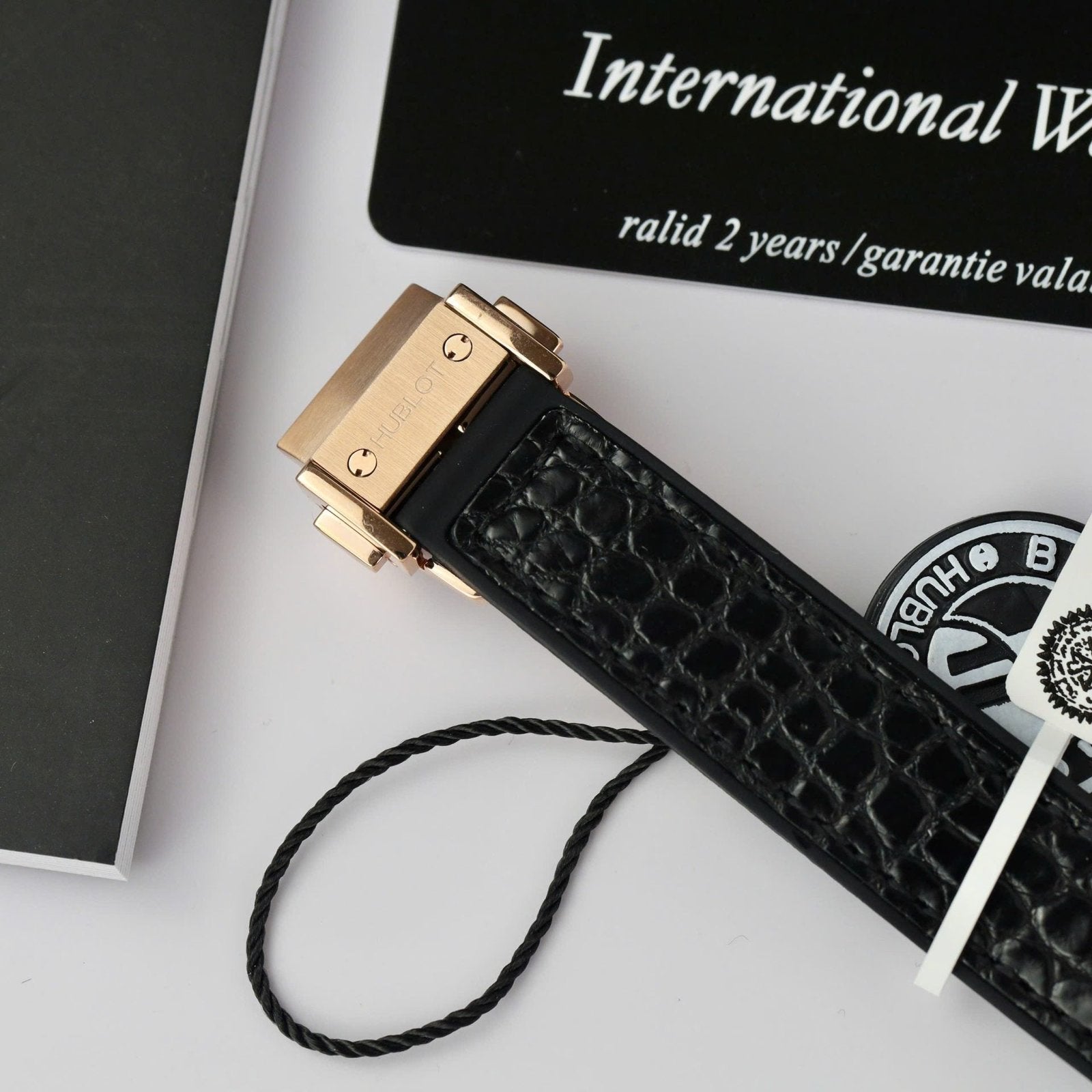 Hublot Classic Fusion King Gold Watch Moissanite Diamonds 33mm