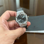 Hublot Classic Fusion Grey Dial With Diamond Bezel 38mm