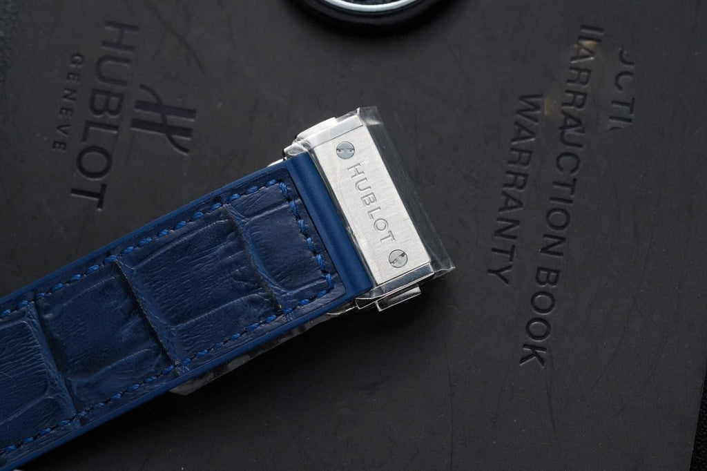 Hublot Classic Fusion Titanium  Watch Blue Dial  42mm