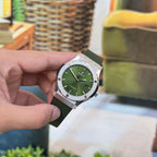 Hublot Classic Fusion Watch Green Dial With Stone 42mm