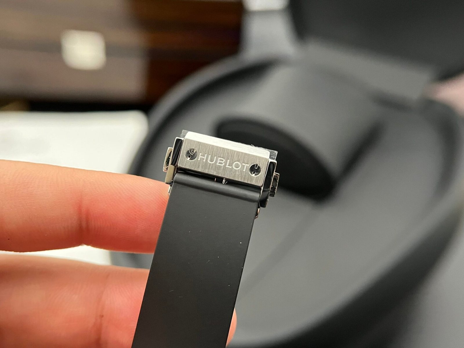 Hublot Watch Classic Fusion Orlinski Black Dial Rubber Strap 40mm